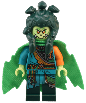 LEGO The Nine-Headed Demon (mk167) Ninjago Dragons Rising Minifigure