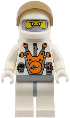Mars Mission Astronaut with Helmet, Balaclava and Backpack