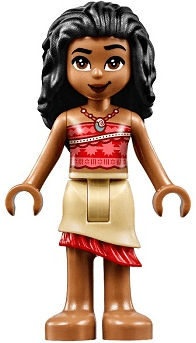 LEGO Moana (Medium Nougat) (moa004) minifigure