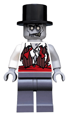 LEGO Zombie Groom (mof011) minifigure