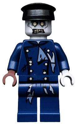 LEGO Zombie Driver (mof012) minifigure