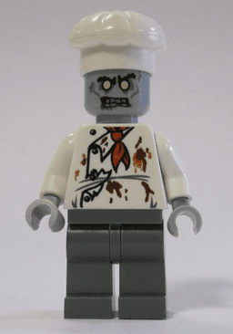 LEGO Zombie Chef (mof019) minifigure
