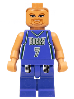 NBA Toni Kukoc, Milwaukee Bucks #7