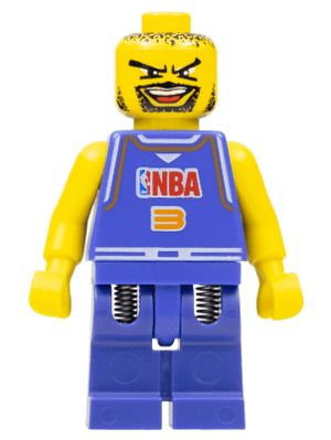 LEGO NBA Player Number 3 (nba027) Sports Minifigure