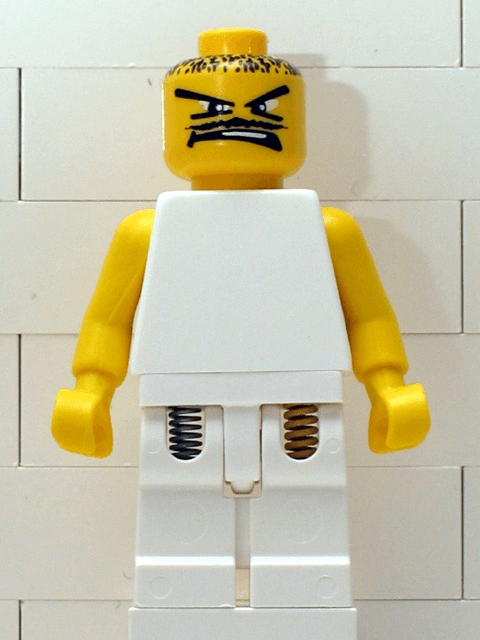 LEGO NBA Player White Torso (nba053) Sports Minifigure