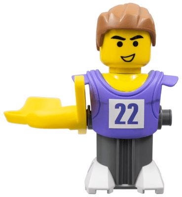 LEGO McDonald's Sports Basketball Player (nba057s) Sports Minifigure
