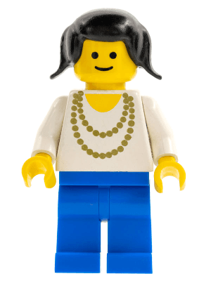 LEGO Necklace Gold (ncklc009) Town / City Minifigure