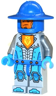 Royal Soldier / King's Guard - Blue Helmet with Broad Brim