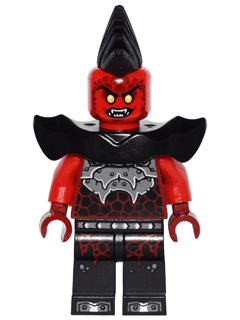 LEGO Flame Thrower (nex044) Nexo Knights Minifigure