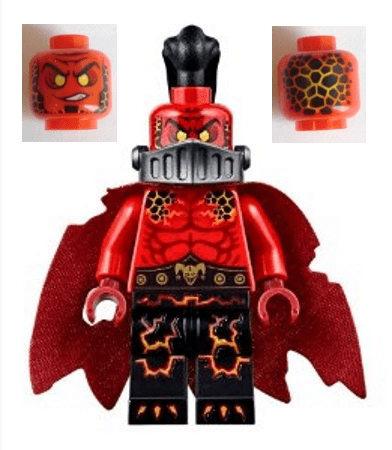 LEGO General Magmar (nex051) Nexo Knights Minifigure