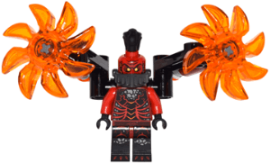 LEGO General Magmar (nex056) Nexo Knights Minifigure