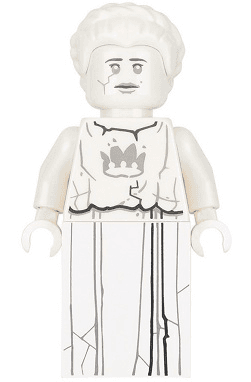 LEGO White Stone Statue (nex121) Nexo Knights Minifigure