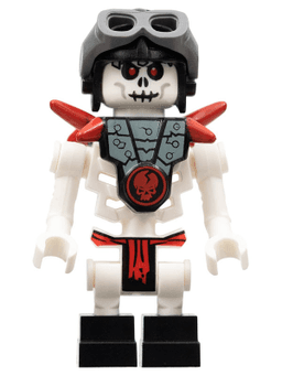 Frakjaw (Skulkin) - Vertical Grip Hands, Armor, Aviator Cap with Goggles