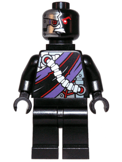 LEGO Nindroid Drone with Neck Bracket (njo0084) minifigure