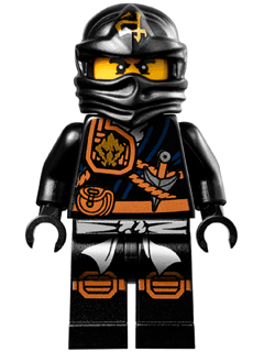 LEGO Cole (Jungle Robe) (njo0124) Ninjago Minifigure