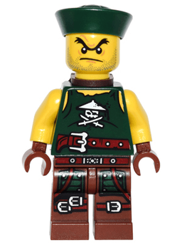 LEGO Sky Pirate Foot Soldier with Scabbard (njo0230) minifigure