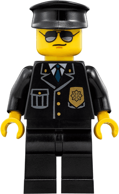 LEGO Prison Guard (njo0234) minifigure