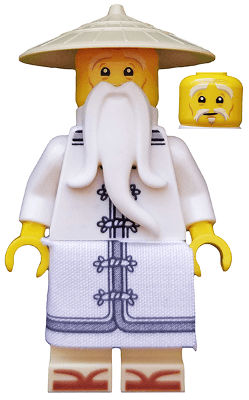LEGO Sensei Wu (njo0315) Hidden Side Minifigure