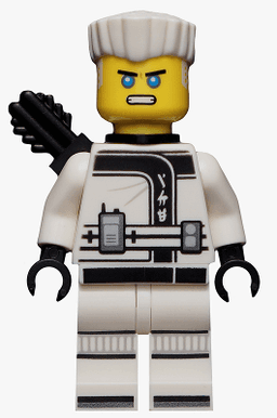 Zane - The LEGO Ninjago Movie, Hair, Quiver