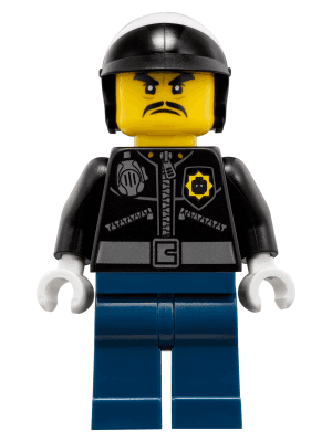 LEGO Officer Toque (njo0357) Hidden Side Minifigure