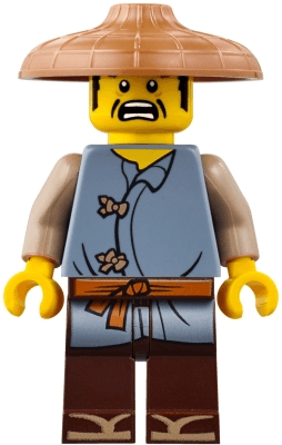 LEGO Ray Conical Hat (njo0411) Hidden Side Minifigure