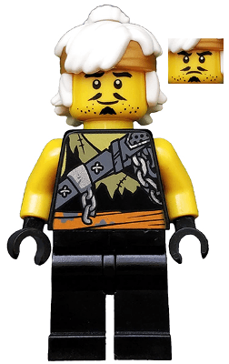 LEGO Wu Teen (Sensei Wu) (Dragon Hunter Disguise) (njo0467) minifigure