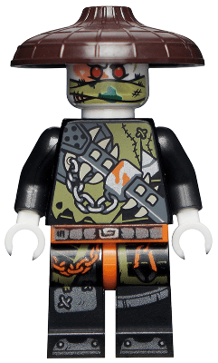 LEGO Dragon Hunter with Dark Brown Hat (njo0488) minifigure