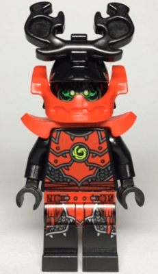 LEGO Stone Army Warrior Green Face (njo0508) minifigure