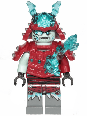 LEGO Blizzard Warrior / Samurai (njo0518) Ninjago Minifigure