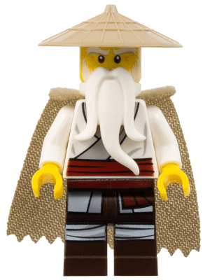 LEGO Wu Master Fuzzy Cape (njo0550) Ninjago Minifigure