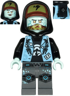 LEGO Scott with Neck Bracket (njo0585) Ninjago Minifigure