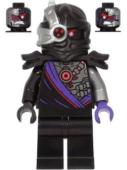 Nindroid Warrior, Black Shoulder Pads - Legacy