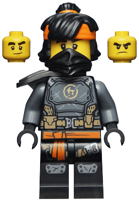 Cole - The Island, Mask and Hair with Bandana