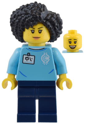 LEGO Borg Store Employee (njo0841) Ninjago Minifigure