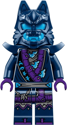 Wolf Mask Warrior / Wolf Mask Claw Warrior - Dark Blue and Dark Azure Mask, Shoulder Armor