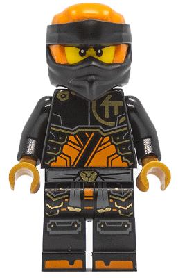 Cole - Dragons Rising, Tunic with Large Armor Plates, Head Wrap