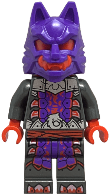 LEGO Wolf Mask Warrior (njo0895) Ninjago Minifigure