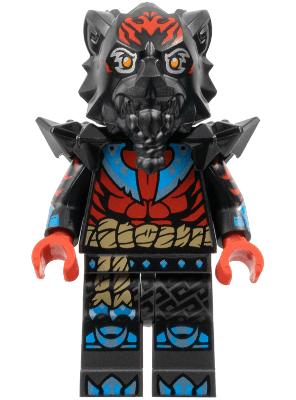 Lord Ras - Red Markings, Black Shoulder Armor