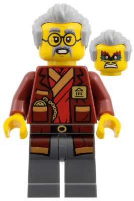 LEGO Dr. Sanders Saunders (Krux Disguise) (njo1026) Ninjago Minifigure