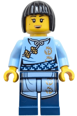Nya - Bright Light Blue Kimono Robe (BAM)
