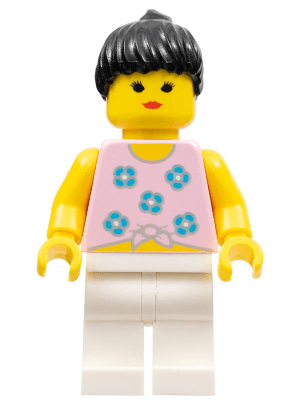LEGO Blue Flowers (par003) Town / City Minifigure