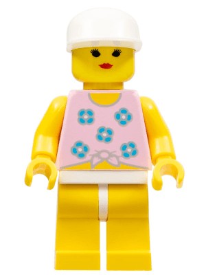 LEGO Blue Flowers (par005) Town / City Minifigure