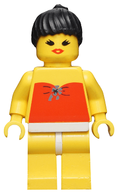 LEGO Red Halter Top (par009) minifigure