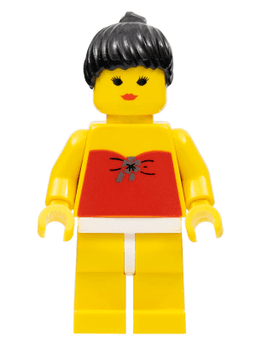 LEGO Red Halter Top (par009a) minifigure