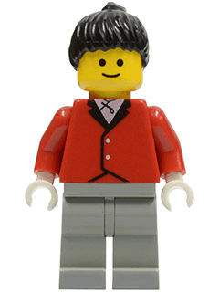 LEGO Red Riding Jacket (par052) minifigure