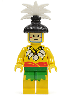 Islander, King, with Black Hair-Piece