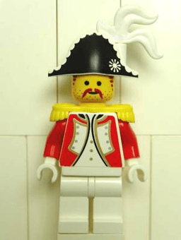 Imperial Guard - Admiral with White Plume Triple