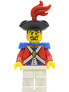 LEGO Imperial Soldier II (pi085) Pirates Minifigure