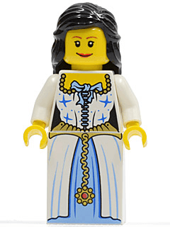 LEGO Admiral's Daughter (Maiden) (pi086) Pirates Minifigure