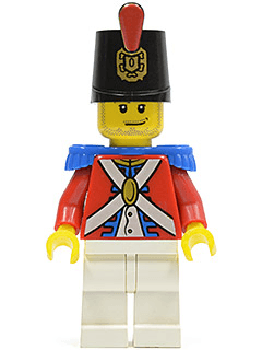 LEGO Imperial Soldier II (pi104) Pirates Minifigure